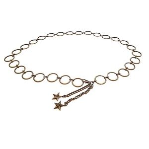 Lovestrength Zadie Brass O-Link Chain Belt